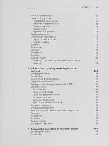 Tapa de Marketing Financial Services