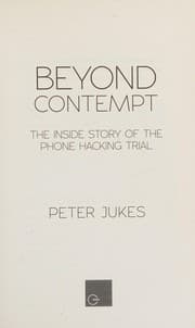 Tapa de Beyond Contempt