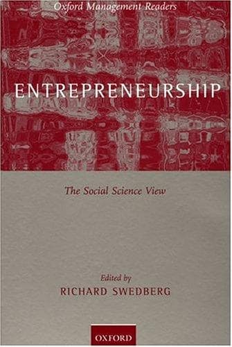 Tapa de Entrepreneurship