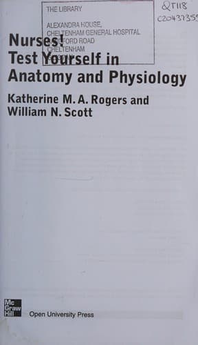 Tapa de Nurses! test yourself in anatomy and physiology