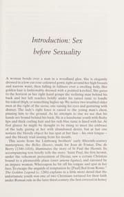 Tapa de Sex Before Sexuality