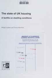 Tapa de The state of UK housing