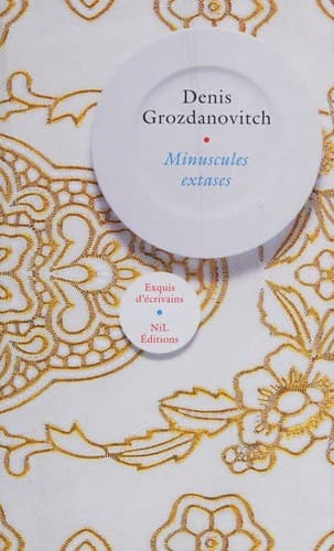 Tapa de Minuscules extases