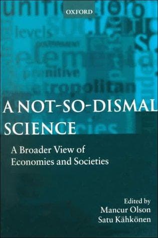 Tapa de A Not-so-dismal Science