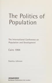 Tapa de The politics of population