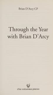 Tapa de Through the year with Brian D'arcy