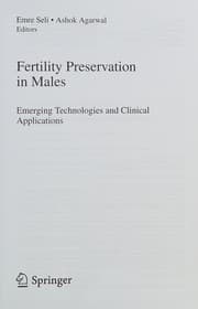 Tapa de Fertility preservation in Males