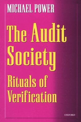 Tapa de The audit society