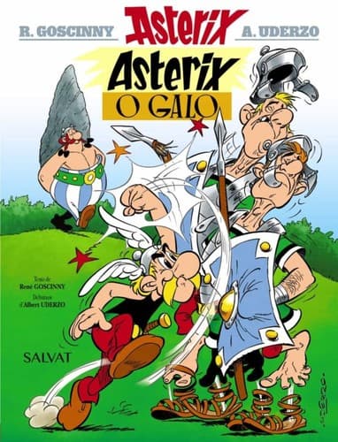 Tapa de Asterix o galo