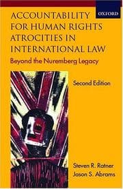 Tapa de Accountability for human rights atrocities in international law