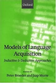 Tapa de Models of language acquisition