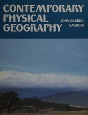 Tapa de Contemporary physical geography