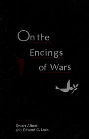 Tapa de On the endings of wars