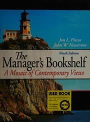 Tapa de The manager's bookshelf