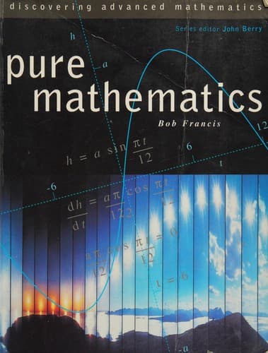 Tapa de Pure Mathematics (Discovering Advanced Mathematics S.)