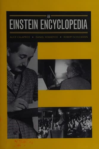 Tapa de An Einstein encyclopedia