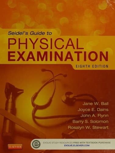 Tapa de Seidel's Guide to Physical Examination