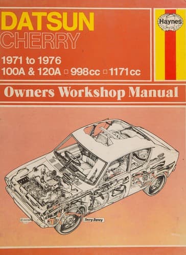 Tapa de Datsun Cherry Owner's Workshop Manual