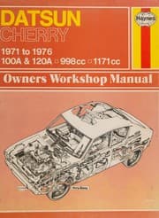 Tapa de Datsun Cherry Owner's Workshop Manual