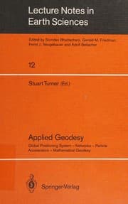 Tapa de Applied geodesy