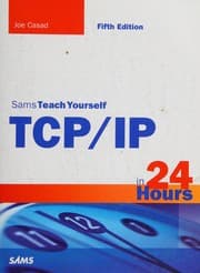 Tapa de Sams teach yourself TCP/IP in 24 hours