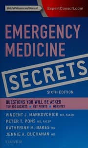 Tapa de Emergency medicine secrets