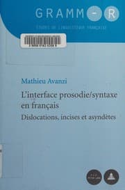 Tapa de L'interface prosodie/syntaxe en français