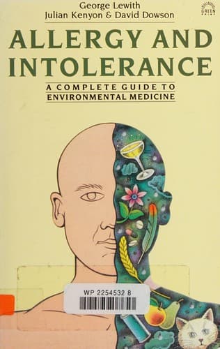 Tapa de Allergy and intolerance