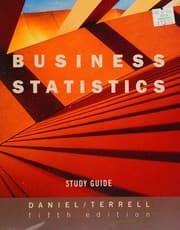 Tapa de Study Guide Business Statistics for Management and Economics