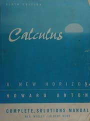 Tapa de Calculus - A New Horizon 6e V 1-3 Combined Sol