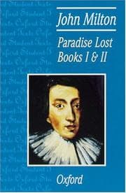 Tapa de Paradise Lost Books 1 and 2 (Oxford Student Texts)