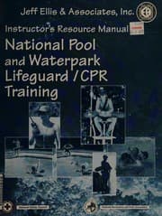 Tapa de Instructor's resource manual for national pool and waterpark lifeguard/CPR training