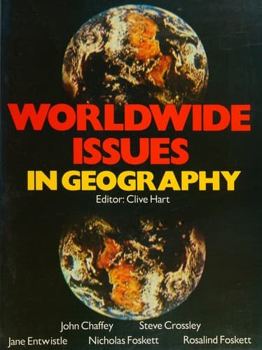 Tapa de Worldwide Issues in Geography