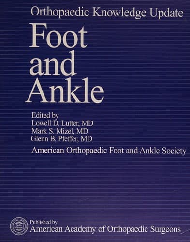 Tapa de Orthopaedic knowledge update