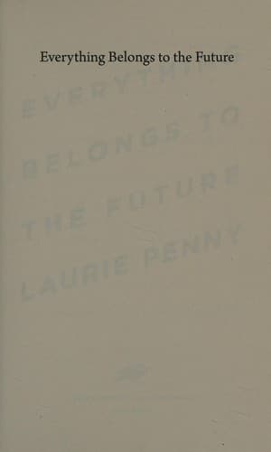Tapa de Everything Belongs to the Future