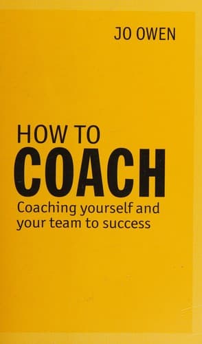 Tapa de How to Coach