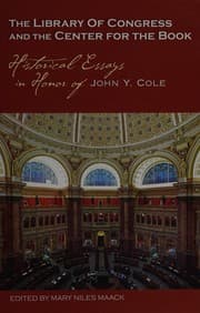 Tapa de The Library of Congress and the Center for the Book