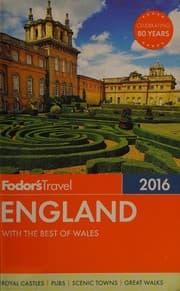 Tapa de Fodor's 2016 England
