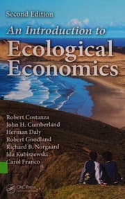 Tapa de An introduction to ecological economics