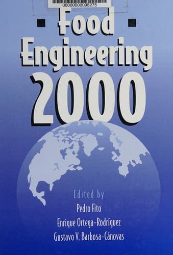 Tapa de Food engineering 2000