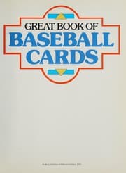 Tapa de Great Book of Baseball Cards