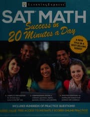 Tapa de SAT Math Success in 20 Minutes a Day