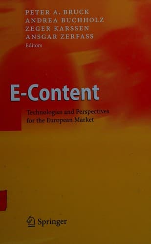 Tapa de E-content