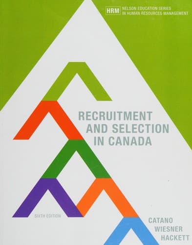 Tapa de Recruitment and Selection in Canada