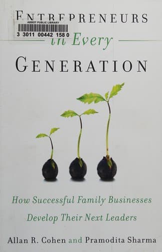 Tapa de Entrepreneurs in every generation