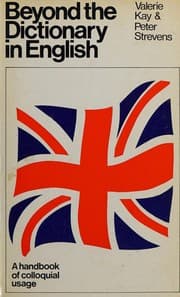 Tapa de Beyond the dictionary in English
