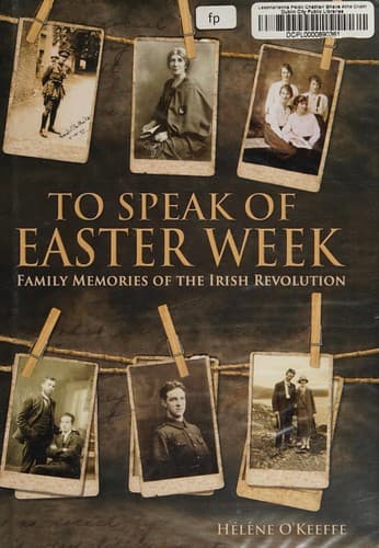 Tapa de To speak of Easter week