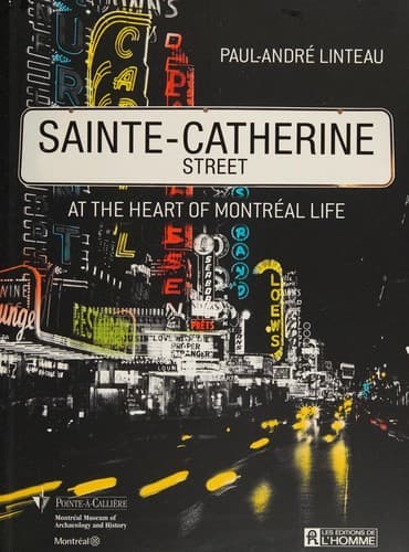 Tapa de Sainte-Catherine street