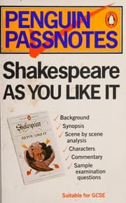 Tapa de Shakespeare's "As You Like It"