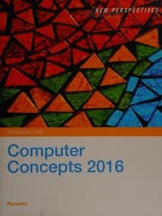 Tapa de New Perspectives on Computer Concepts 2016, Introductory